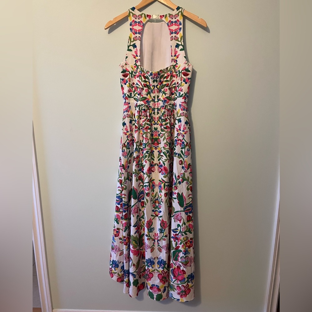 Cynthia Steffe Women's Sidney Floral Print Lily White Dress Size 4 - Picture 7 of 10